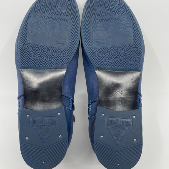 John Fluevog Leather Radio Shoes Size 6.5 - Picture 4 of 8